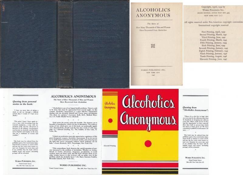 Big Book of Alcoholics Anonymous, 1st Edition